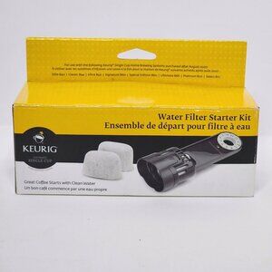 Keurig Water Filter Starter Kit 5072 for B40 B44 B50 B60 B66 B70 B77 NEW